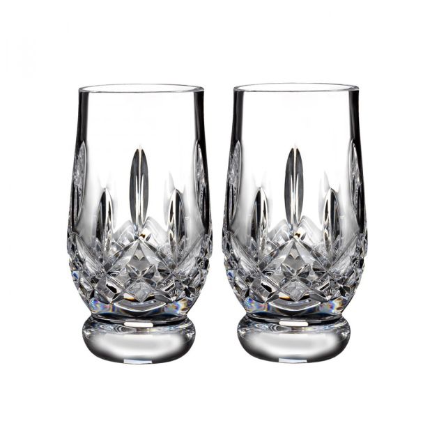 Waterford Lismore Connoisseur Whiskey Series Footed Tasting Tumbler Pair - 5.5 Oz 40003431
