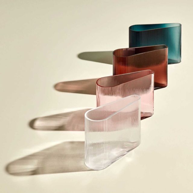 Nude Glass Mist Vases  