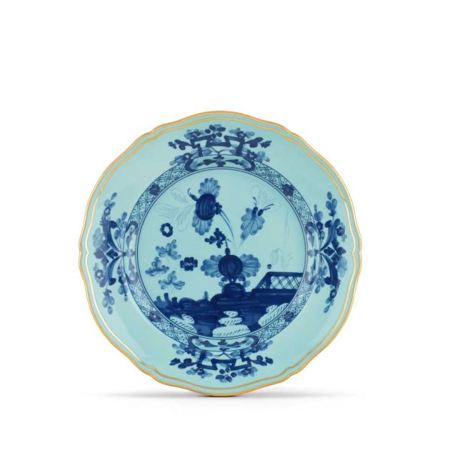 Ginori Oriente Italiano Iris Gold Dessert Plate  003RG00FPT110010210G00124300
