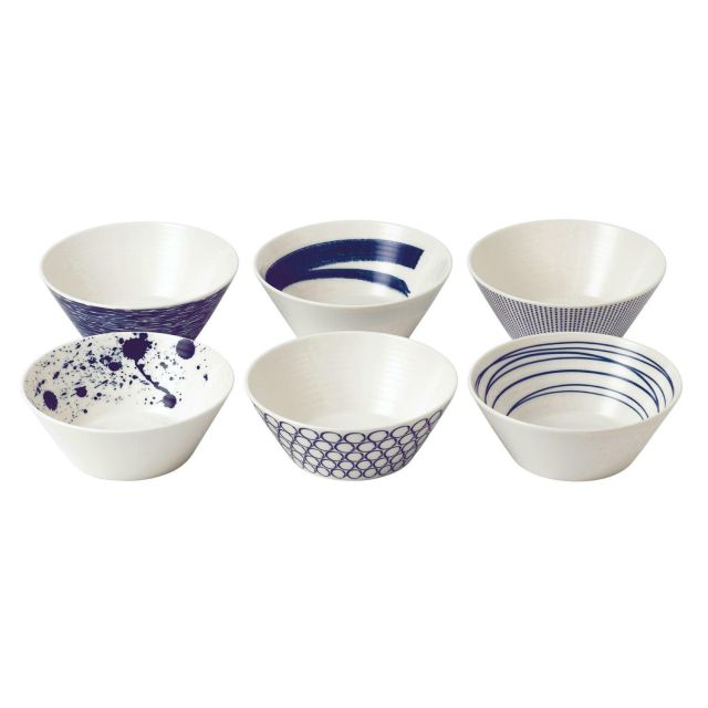 Royal Doulton Pacific Bowls Assorted Set Of 6 40019363