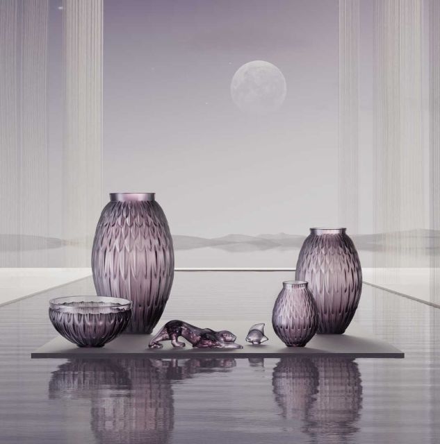 Lalique Plumes Dusk Purple  