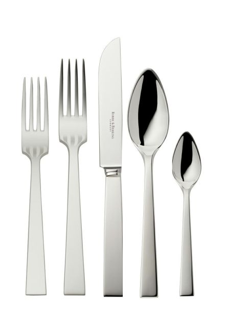 Robbe & Berking Riva Silverplate 5-Piece Place Setting 06402005PS