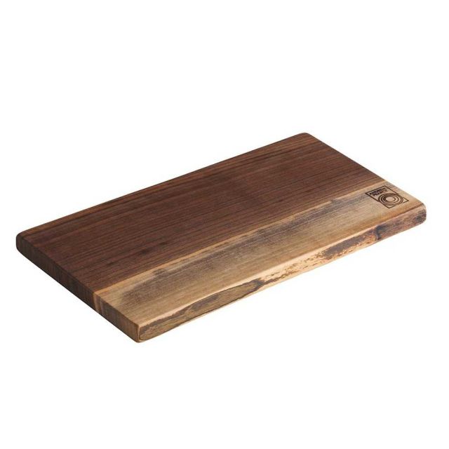 Andrew Pearce Medium Single Live Edge Cutting/Presentation Board - Black Walnut 91613