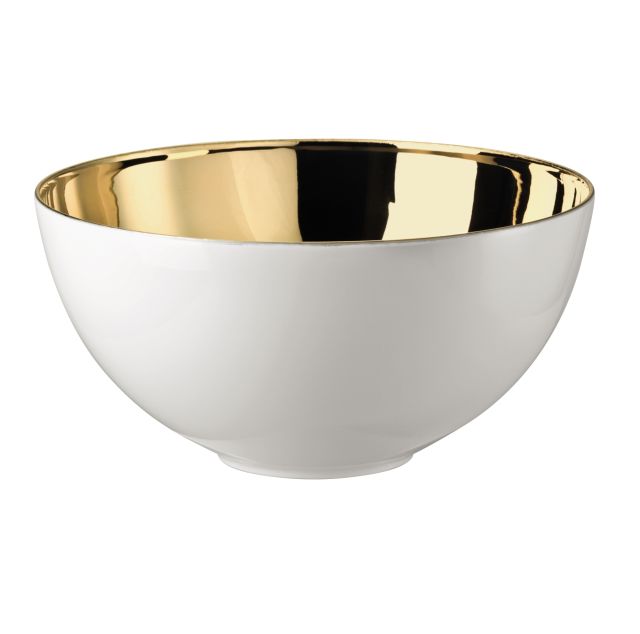 Rosenthal Tac 02 Skin Gold Open Vegetable Bowl 11280-403255-13319