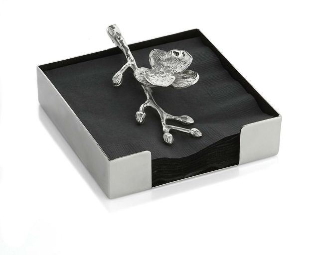 Michael Aram White Orchid Cocktail Napkin Holder 111804