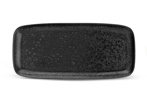 L'Objet Alchimie Black Rectangular Platter - Medium AL590