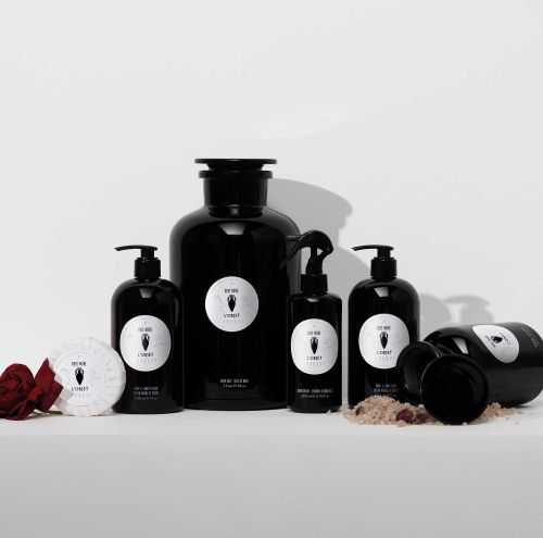 L'objet Apothecary Rose Noire  