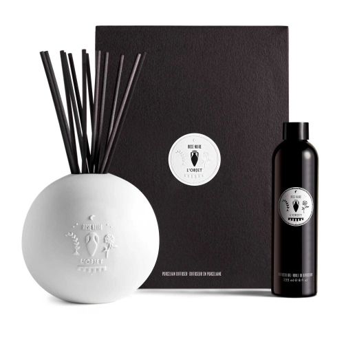 L'objet Apothecary Rose Noire Porcelain Diffuser Set AP5002