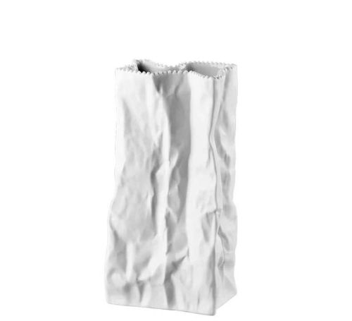 Rosenthal Bag Vase Vase, White-Matte 14146-100102-29429