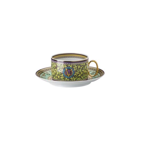Versace Barocco Mosaic  Tea Cup & Saucer 19335-403728-14640