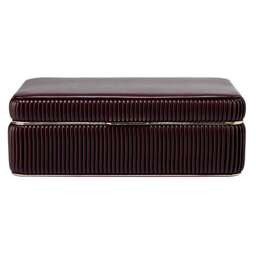 Wolf Bella Medium Jewellery Box Bordeaux 781026