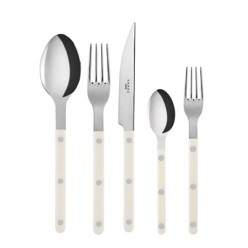 Sabre Bistrot Ivory 5 pc place setting BO-IV-5