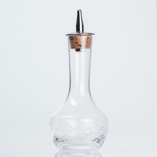 Japanese Bar Tools Bitters Bottle Yarai Cut W/Cork 85ml 951