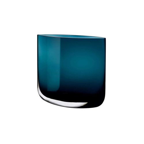 Nude Glass Blade Vase Petroleum Green 1101943