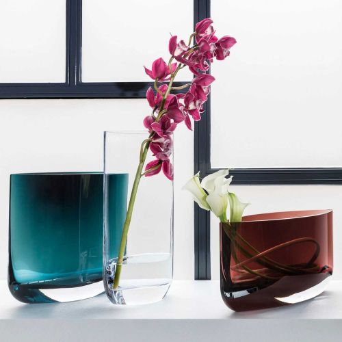 Nude Glass Blade Vases  