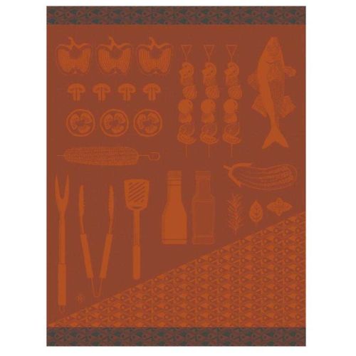 Le Jacquard Francais Braise - Feu Tea Towel 24&quot x 31&quot 31692