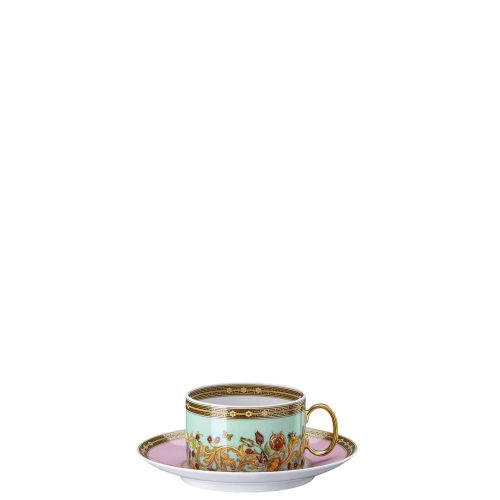 Versace Butterfly Garden Modern  Tea Cup & Saucer 19335-409609-14640