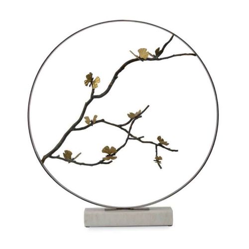 Michael Aram Butterfly Gingko Butterfly Ginkgo 32&quot Rnd Sclp 176098