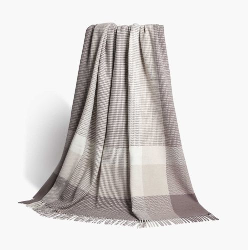 Foxford Cashmere and Lambswool Bun Briste Throw 4012/G7