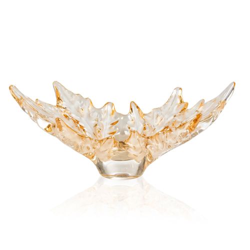 Lalique Champs Elysees Medium Bowl Gold Luster 1121610