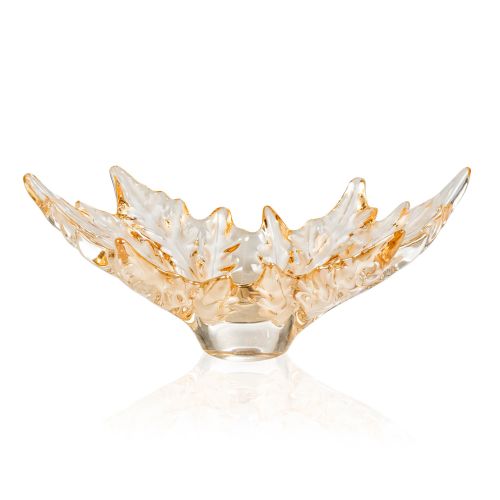 Lalique Champs Elysees Small  Bowl Gold Luster 10599100