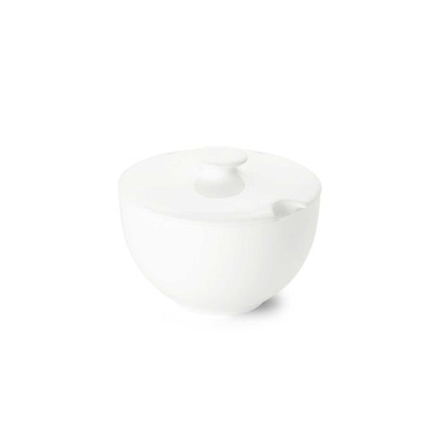 Dibbern Classic Sugar Bowl With Lid Round 0.25 L White 0116000000