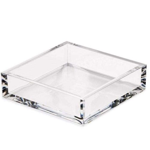 Caspari Cocktail Napkin Holder Clear Acrylic HC02