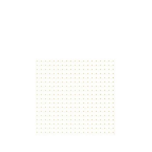 Francoise Paviot Cocktail Napkins Cosmos White and Gold 31257C