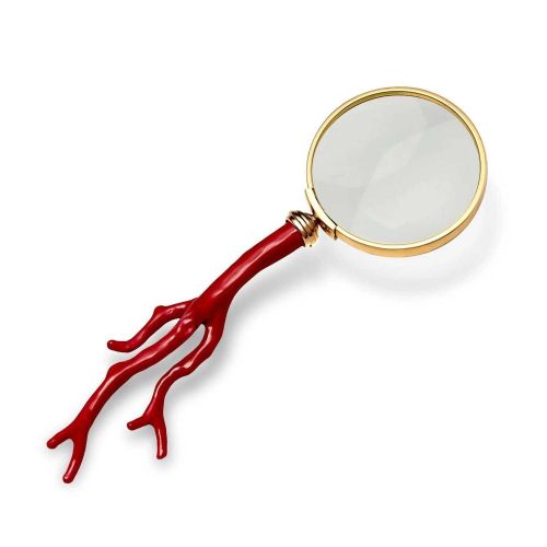 L'Objet Coral Magnifying Glass DAC657