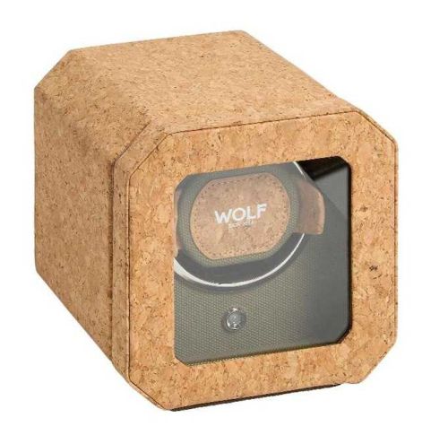 Wolf 1834 Cortica Single Watch Winder - Natural Cork 668161