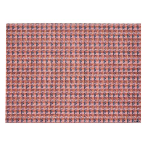 Chilewich Crane Rectangular Placemat Raspberry 101020-002