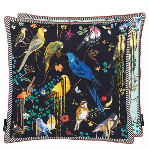 Designers Guild Decor Pillows Birds Sinfonia Crepuscule  CCCL0531