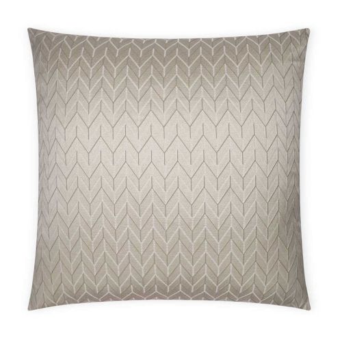 D.V. Kap Decorative Pillow Feather Fill Elodie Champagne 22x22 3700-C-2222