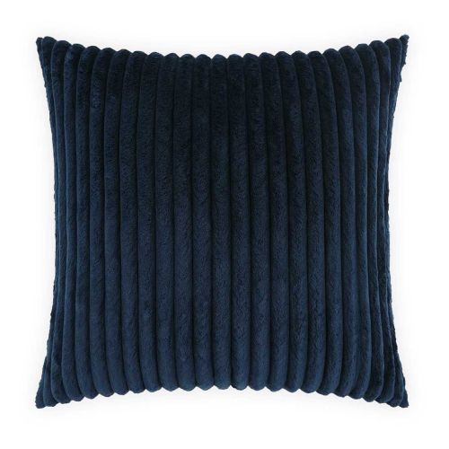 D.v. Kap Decorative Pillow Feather Fill Megga Navy 24x24 4041-N-2424