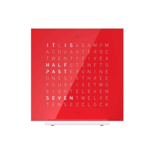QlockTwo Earth 13.5 Cherry Cake - English TPUSENCC