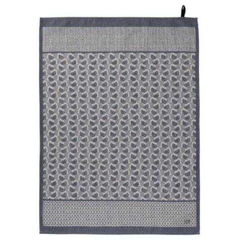 Le Jacquard Francais Empreintes - Blue Tea Towel 24&quot X 31&quot 31253