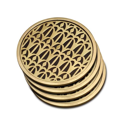 L'Objet Fortuny Table Accents Coasters - Venise Set Of 4 LPF37