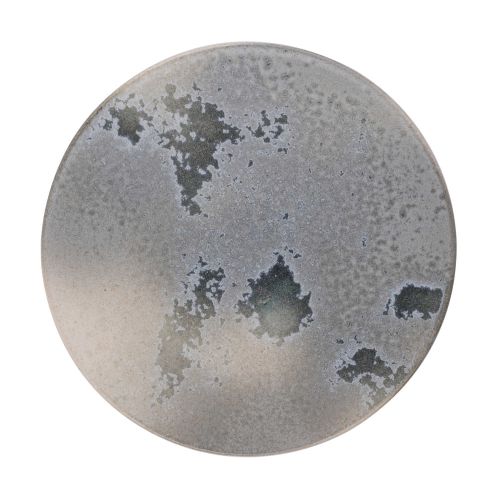 KH Wurtz Glaze B White & Soft Blue Large Flat Plate (#6) KHW-6-B