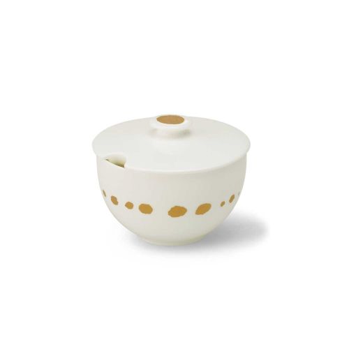 Dibbern Golden Pearls Sugar Bowl With Lid Round 0.25 L 0116002000