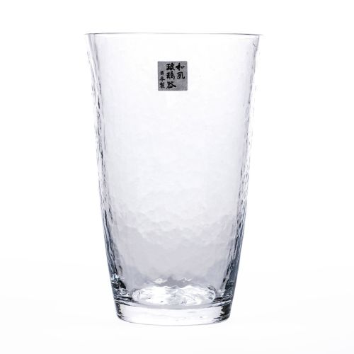 Toyo-Sasaki Glass  HAMMERED HIGHBALL 18714