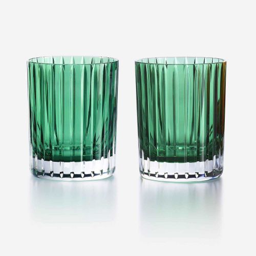 Baccarat Harmonie Dark Green Tumbler #2 Box/2 2816195