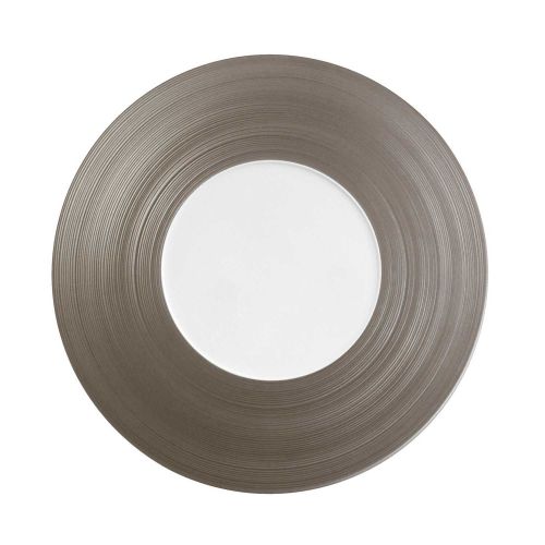 Jl Coquet Hemisphere Metallic Grey Charger Plate HEM1039BS0030