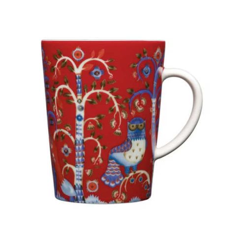 Iittala Holiday Taika Mug 0.4l 13.5oz Red 1012481