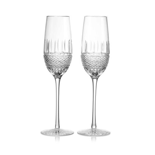 Waterford Irish Lace Mastercraft Flute Set Of 2 1058831