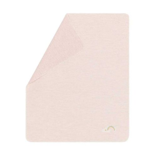 Fussenegger Juwel Rose Baby Blanket Stripes/Rainbow, With Embroidery 90 X70 Cm 68971479