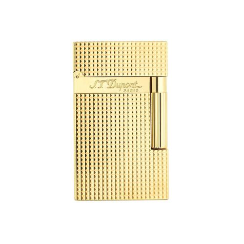 Dupont L2 Lighter Gold Diamond Head 016284