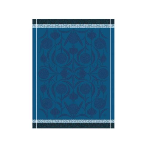 Le Jacquard Francais L'Ail - Blue Tea Towel 30110