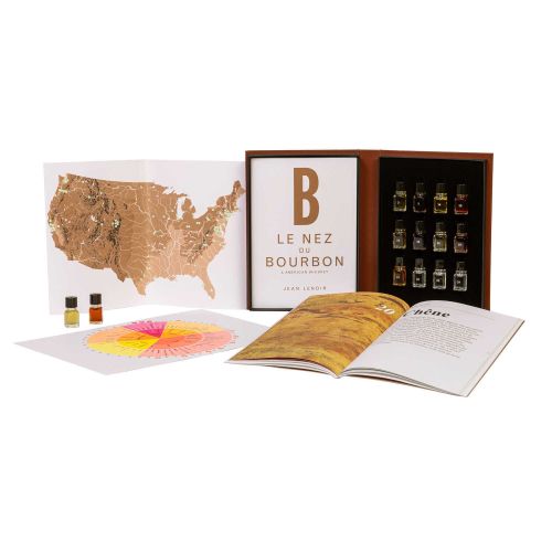 Editions Jean Lenoir Le Nez Du Bourbon Bourbon Kit 12 Aromas BOUR12EN