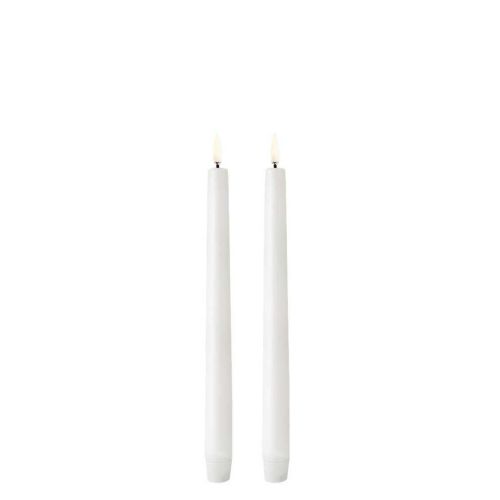 Uyuni LED Taper Candle Nordic White 2-Pack UL-TA-NW02325-2