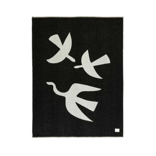 Blacksaw LottaLove Reversible Throw Black/Ivory  Lottaloveblack/Ivory 